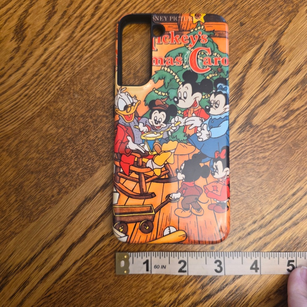 One‎ Of A Kind Mickeys Christmas Carol Samsung S22+ Phone Case  Nostalgia Disney - Picture 4 of 5